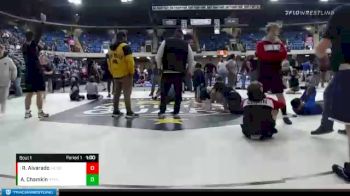 101 lbs Champ. Round 1 - Ryan Alvarado, West Chicago vs Andrew Chamkin, Stevenson