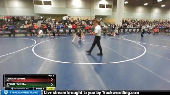 138 lbs Quarterfinal - Tyler Harrill, NE vs Logan Glynn, NE