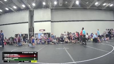 64 lbs Cons. Semi - Bradley Lakes, Cane Bay Cobras vs David Cattrell, Eastside Youth Wrestling