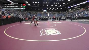 140 lbs Cons. Round 1 - Willow Rademacher, Basehor-Linwood HS vs Nevaeh Brown, Bonner Springs HS