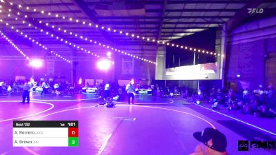 80 lbs Quarterfinal - Aaliyah Romero, Juggernaut WC vs Annabella Brown, 308 Wr Ac