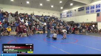 101 lbs Cons. Round 3 - Emma Seiler, Granite Hills High School vs Aliyah Rocha, Hawk Academy Wrestling Club