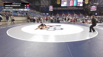 190 lbs 7th Place Match - Mason Chamberlain, PA vs Reed Falk, WI