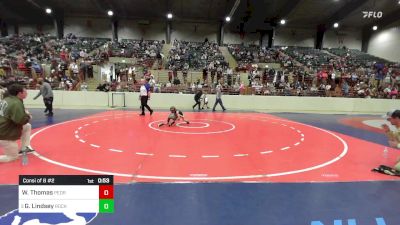 51 lbs Consi Of 8 #2 - William Thomas, Pedraza Wrestling vs Grady Lindsey, Rockmart Takedown Club