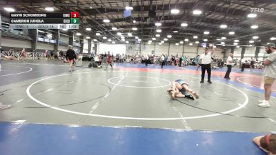 105 lbs Rr Rnd 2 - Gavin Schomburg, TDWC Maniacs Orange - MS vs Cameron Juhola, Gold Standard Wrestling - MS