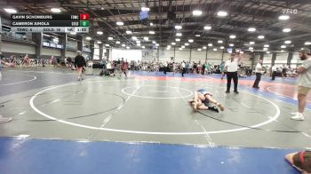 105 lbs Rr Rnd 2 - Gavin Schomburg, TDWC Maniacs Orange - MS vs Cameron Juhola, Gold Standard Wrestling - MS