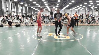 132 lbs Rr Rnd 2 - Max Quiroz, Indiana Outlaws Black - HSB vs Crew Cox, Ground Up USA (RED) - HSB