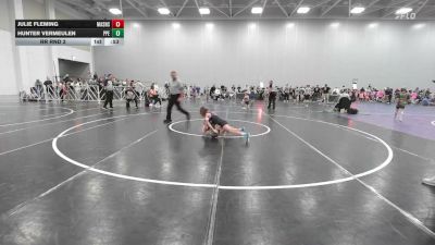 75 lbs Rr Rnd 2 - Julie Fleming, Mat Assassins Red - EL vs Hunter Vermeulen, Peer Pressure Elite - EL