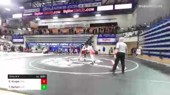 184 lbs Consi Of 4 - Sam Kruger, Unattached-South Dakota State vs Tate Battani, Unattached-South Dakota State
