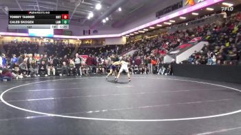 157 lbs Finals (1st & 3rd) - Tommy Tanner, Hinton vs Caleb Skogen, Lake Mills