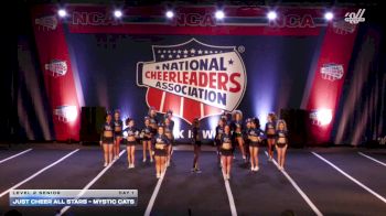 Just Cheer All Stars - Mystic Cats [2026 L2 Senior Day 1] 2026 NCA Toms River Classic