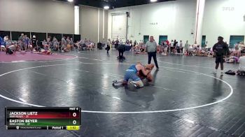 190 lbs Round 6 (16 Team) - Easton Beyer, Iowa Hawks vs Jackson Lietz, War Ready