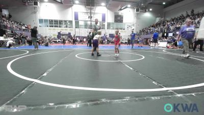 49 lbs Rr Rnd 1 - Eagan Luxton, Raw Wrestling Club vs Rorrik Schoonover, Mannford Pirate Youth Wrestling