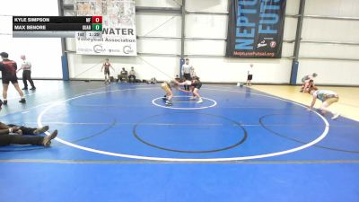 126 lbs Rr Rnd 3 - Kyle Simpson, MF Dynasty vs Max Benore, Guardians Of The Great Lakes