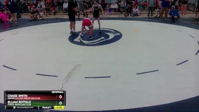 74 lbs Semifinal - Chase Smith, Higher Calling Wrestling Club vs Elijah Rotolo, Forge Wrestling Club