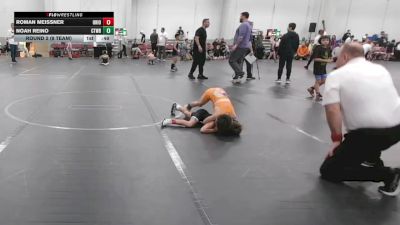 56 lbs Round 2 (8 Team) - Noah Reino, CTWHALE Blue vs Roman Meissner, Team Ohio