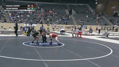 145 lbs Champ. Round 1 - Alyiah Mason, Central vs Nastaja Cooper, Taylor County