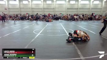84 lbs Round 5 (6 Team) - Jayce Nixon, The Wrestling Mill vs Derek Rogers, Contenders Blue