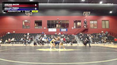 160 lbs 3rd Place Match - Arieana Bacon, Huntingdon vs Aalijah Pineda, Emmanuel University