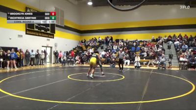 135 lbs Cons. Round 4 - Richtricia Gbeynie, Columbus Catholic, Waterloo vs Brooklyn Jones, Cascade