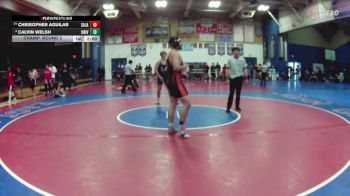 175 lbs Champ. Round 2 - Calvin Welsh, University vs Chrisopher Aguilar, San Jacinto