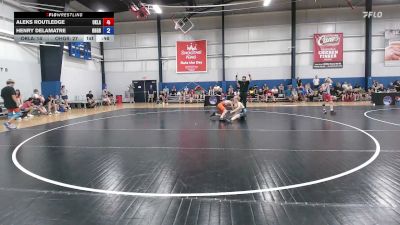 115 lbs Aleks Routledge, Oklahoma vs Henry DeLamatre, Ohio Grey