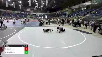 78 lbs Semifinal - Blake Bentley, Team Champs vs Drake Arnold, Nebraska Elite