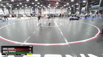 140 lbs Rd# 4- 2:00pm Friday Final Pool - Brody Sendele, POWA vs Jimmy Mastny, Dynasty Death Row