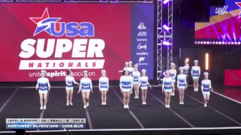 Northwest Silverstars - Code Blue [2026 L3 Senior - D2 - Small - B Day 2] 2026 USA All Star Super Nationals
