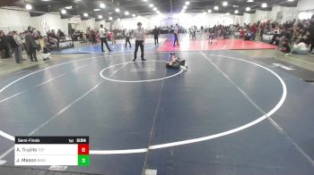 49 lbs Semifinal - Axel Trujillo, Top Rank vs Jude Mason, Badlands WC