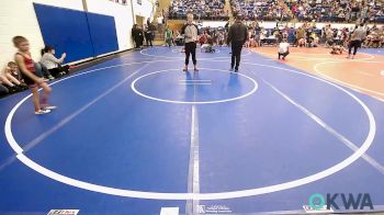 40 lbs Quarterfinal - Kayde Legg, Barnsdall Youth Wrestling vs Kynslee Church, Wagoner Takedown Club