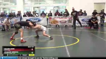 132 lbs Cons. Semi - Joaquin Arroyo, Calvary Chapel (sa) vs Julian Leon, Northview