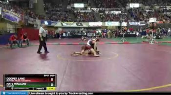 Quarterfinal - Nate Wadlow, Cascade vs Cooper Lane, Huntley Project (Worden)
