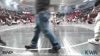 76-80 lbs Semifinal - Allyson Bloxham, Salina Wrestling Club vs Dalton Plummer, Owasso Takedown Club