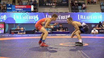 55 kg 1/4 Final - Vladyslav Yatskovskyi, Ukraine vs Abdullah Toprak, Turkey