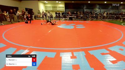 118 lbs Consi Of 16 #2 - Lucia Ranieri, NJ vs Stevie Joyce Martin, CA