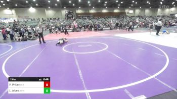 73 lbs Consi Of 16 #2 - Payson Price, Brothers Of Steel vs Lane Alves, Other Team