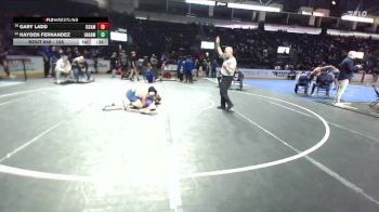106 lbs Cons. Round 2 - Hayden Fernandez, Gig Harbor vs Gary Ladd, Issaquah