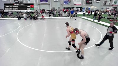 JR BOYS HARD LUCK - 136.8-137 Champ. Round 2 - Craig Sudderth, Young Guns Nashville Wrestling vs Benjamin Smith, Tennessee