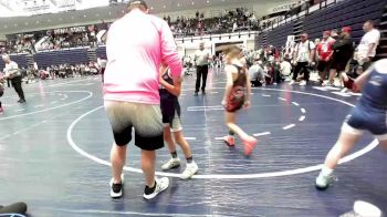 65 lbs Semifinal - Bebe Lopez, No Team vs Owen Pascarella, Ride Out Wrestling Club