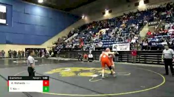 3 lbs Quarterfinal - Hunter Richards, William Byrd vs Tyler Nix, Brentsville District