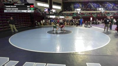 120 lbs Round Of 16 - Dane Dillon, White Knoll vs Peter Vaporis, River Bluff