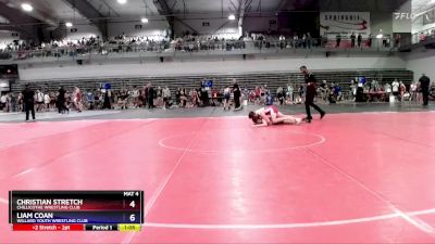 125 lbs Semifinal - Christian Stretch, Chillicothe Wrestling Club vs Liam Coan, Willard Youth Wrestling Club