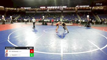 215 lbs Quarterfinal - Max Holloway, Agawam vs Jayden Toppan, Gloucester