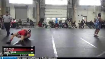 140 lbs Round 5 (6 Team) - Billy Tyler, 84 Athletes vs Mario Fornini, Scorpions