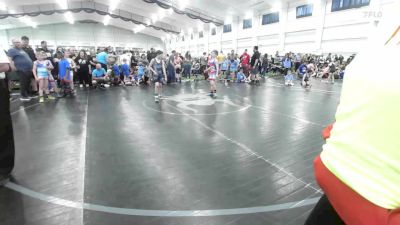 72 lbs Semifinal - Miles Maes, Revival Black-YTH vs Delbert Liller, Backyard Barbarians-Yth