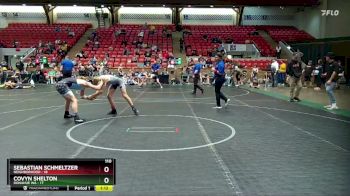110 lbs Semis (4 Team) - Covyn Shelton, Donahue WA vs Sebastian Schmeltzer, Neighborhood