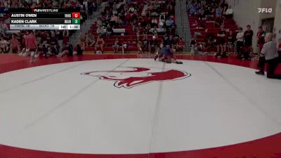 157 lbs Round 2 (3 Team) - Kaden Clark, Bob Jones vs Austin Owen, Thompson HS