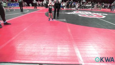 49 lbs Round Of 16 - Brandon Steeprock, Bartlesville Wrestling Club vs Henry Hicks, Morris Wrestling Association