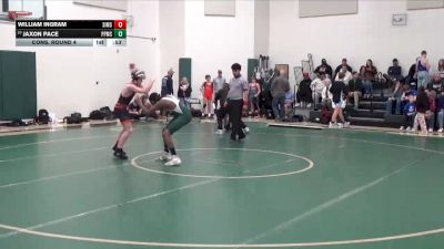 140 lbs Cons. Round 4 - Jaxon Pace, Pelham Park Middle School vs William Ingram, Simmons Middle School